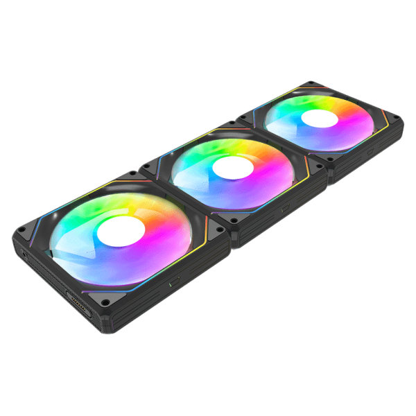 Darkflash G24 ARGB Cooling Fan - Black - 3-in-1