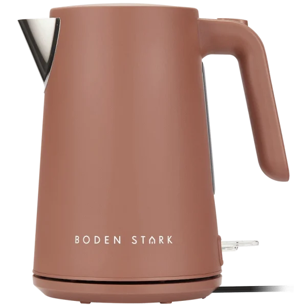 Boden Stark 1.7L Soft Touch Kettle - Brown