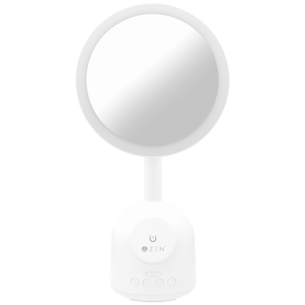 ZEN Unify Series Wireless Phone Charger with Bluetooth Speaker - White