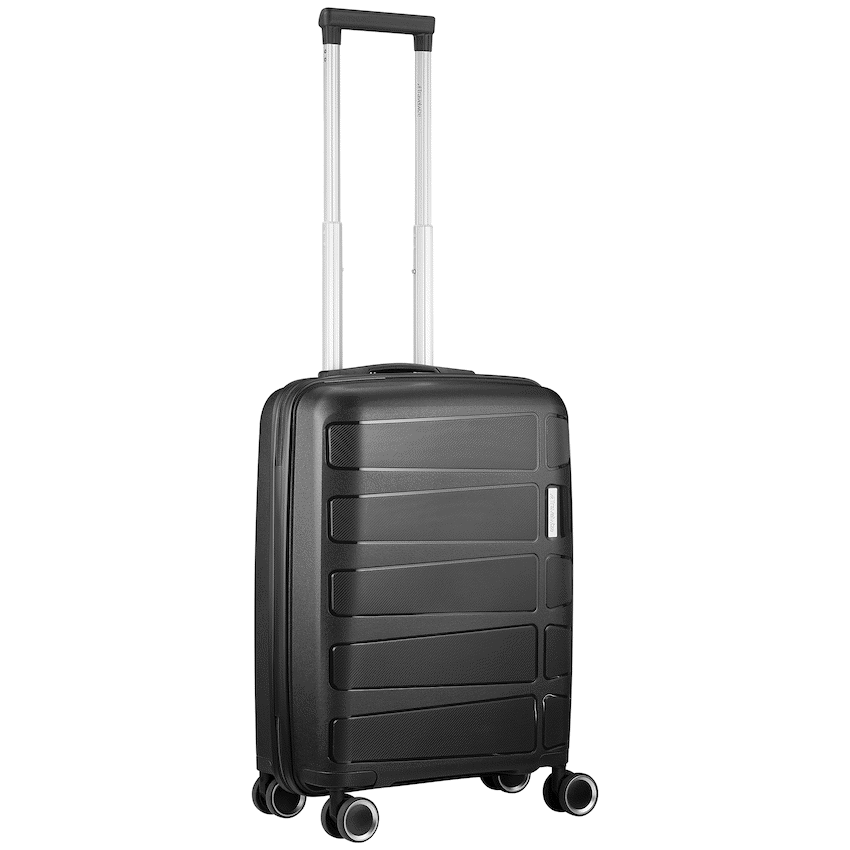 Travelwize Tourer PP 55cm 4-wheel Spinner Luggage Black - Image 2