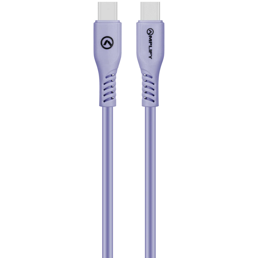 Amplify CoreCharge 1.2m USB-C to USB-C Cable - Lavender - Image 2