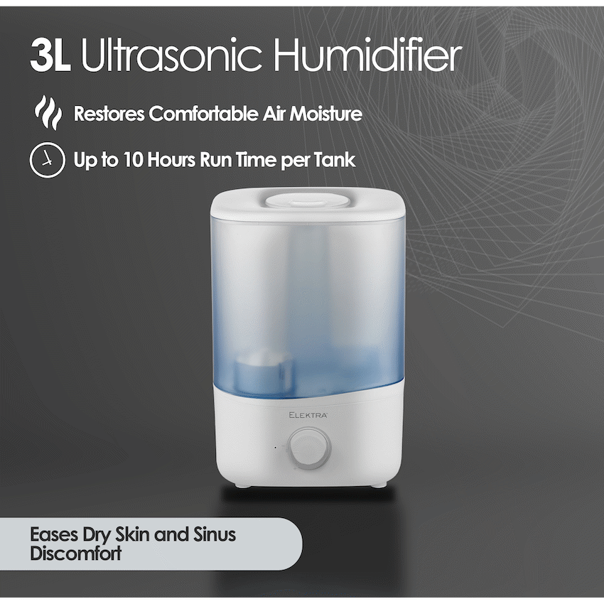 Elektra 3L Ultrasonic Humidifier - Image 3