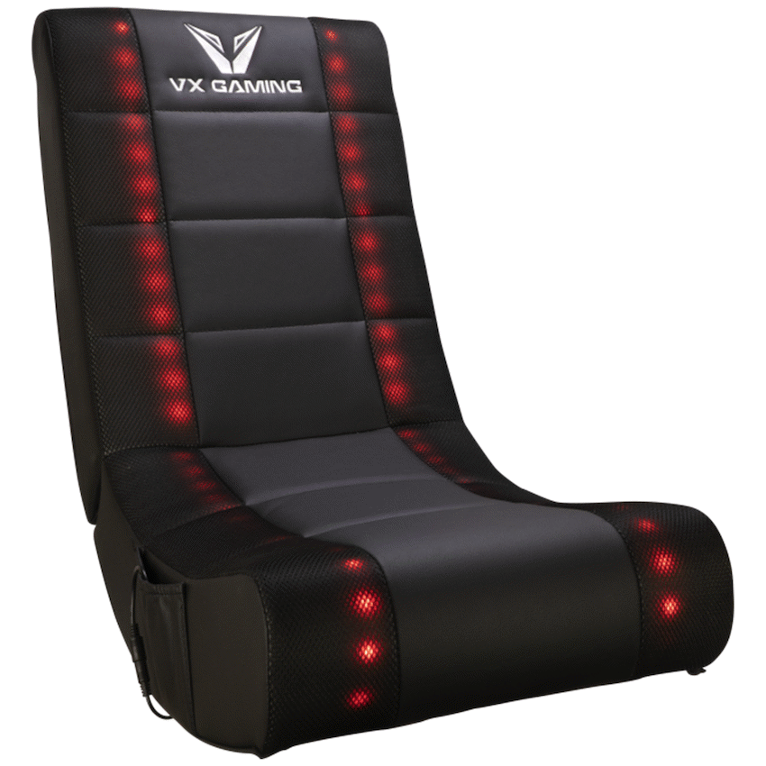 VX Gaming Electra Series Rocking Gaming Chair with LED lights - Image 3