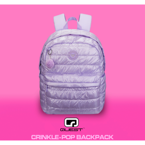 Quest Crinkle-Pop Backpack Lilac