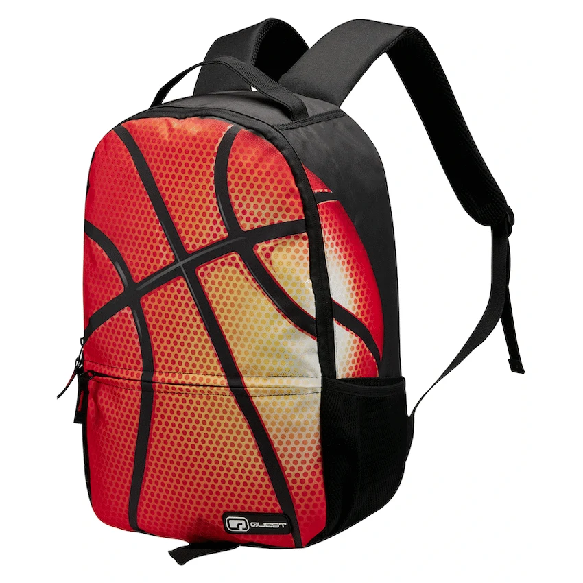 Quest Swoosh Backpack Black - Image 4