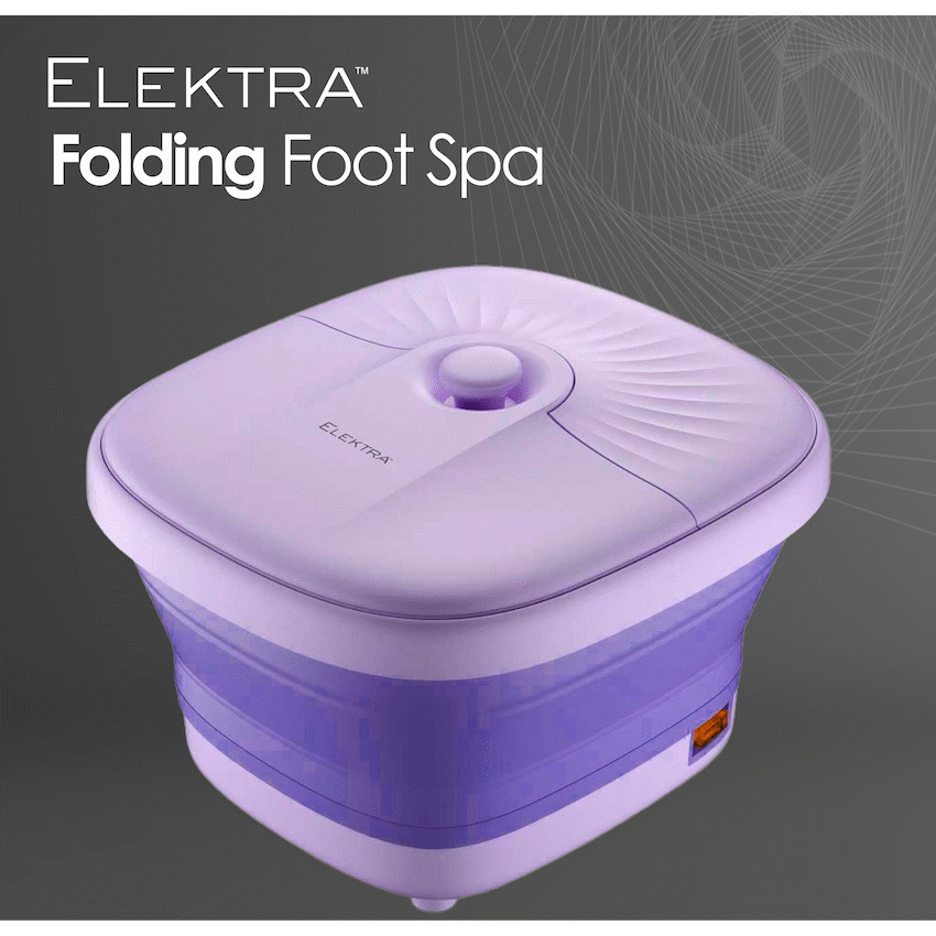 Elektra Folding Foot Spa Purple - Image 5