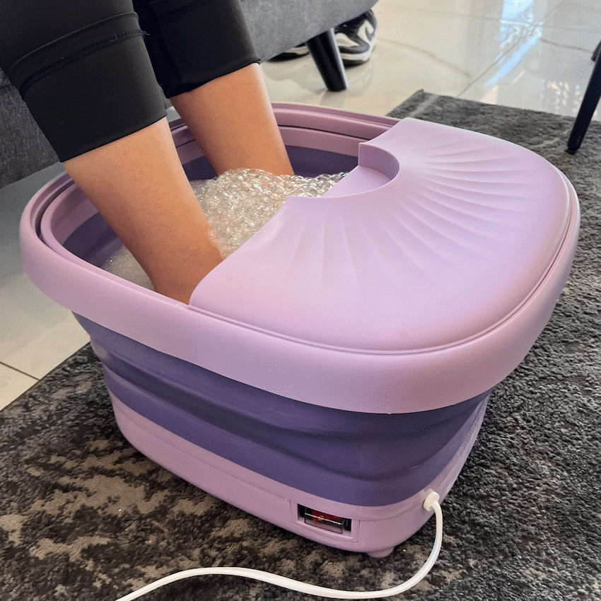 Elektra Folding Foot Spa Purple - Image 6