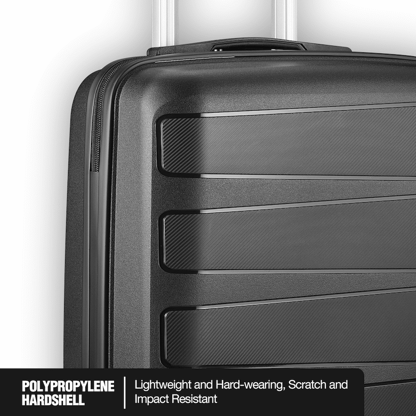Travelwize Tourer PP 55cm 4-wheel Spinner Luggage Black - Image 8