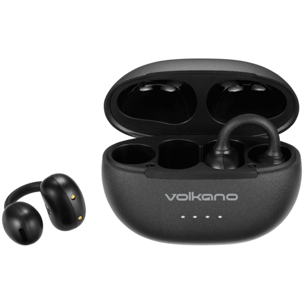 Volkano Rise Series OWS Clip Earphones - Black