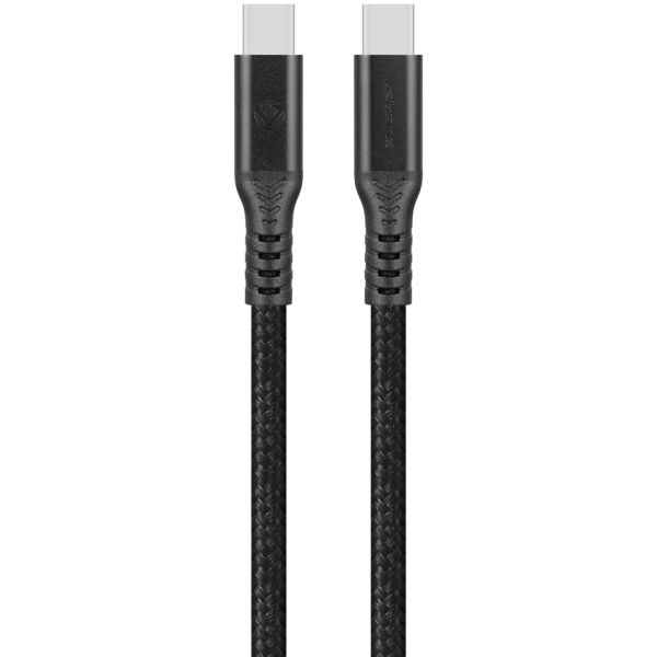 Volkano Weave Series USB C to USB C 240W 20Gbps 2m-black