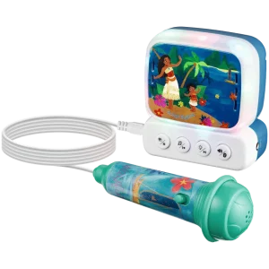 Disney Moana 2 Mini Bluetooth Karaoke Machine with Belt Hook