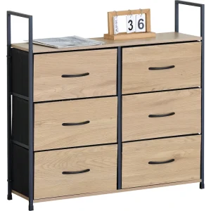 Everfurn Zira Wardrobe Small - Oak