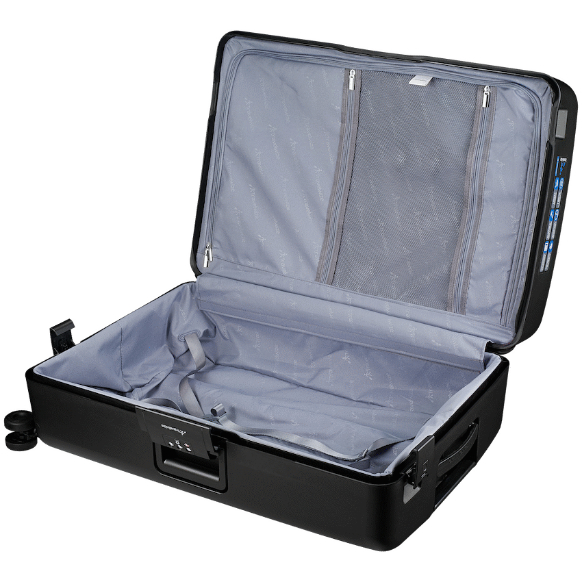 Travelwize Clipper PP 75cm 4-Wheel Spinner Luggage Black - Image 11
