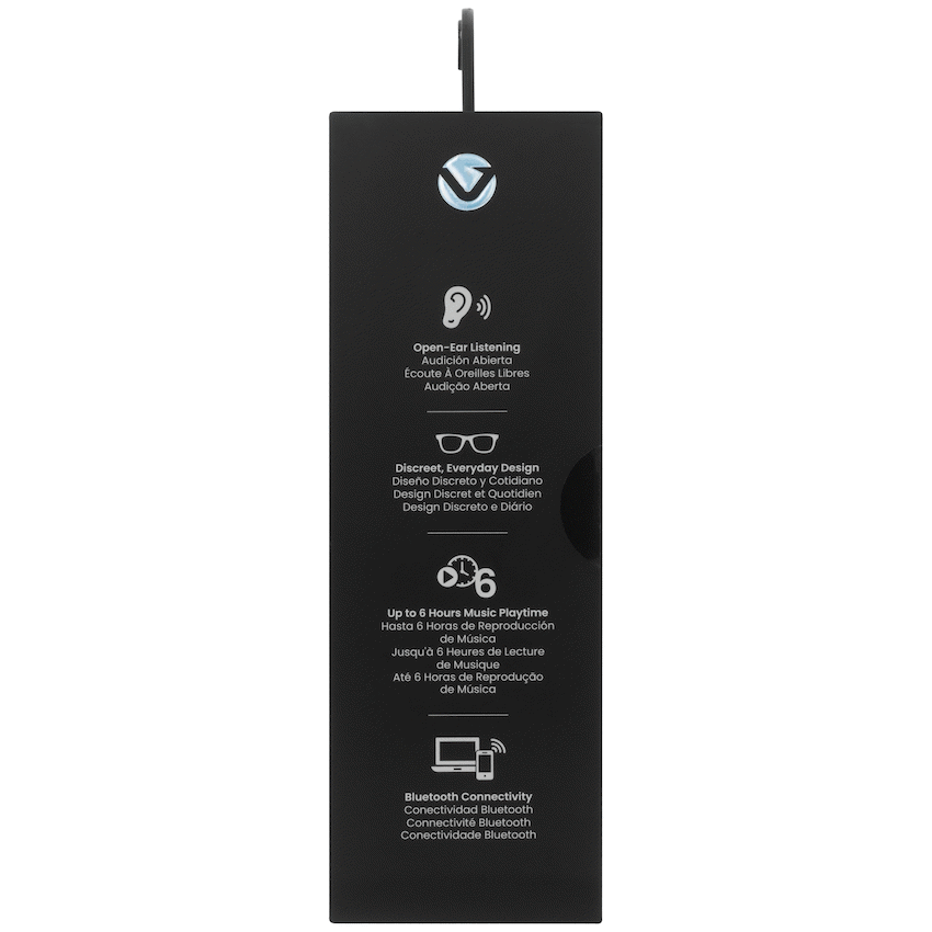 Volkano Sonique Series Bluetooth Audio Glasses - Dark Lenses - Image 12