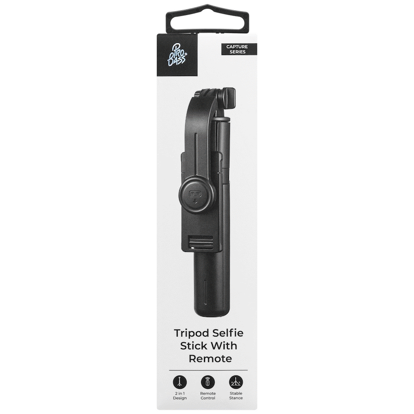 Pro Bass Capture Series Tripod Selfie Stick with Remote - Image 2