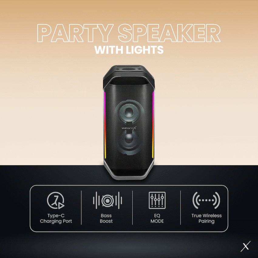 VolkanoX Thermix Series Party Speaker - Image 2