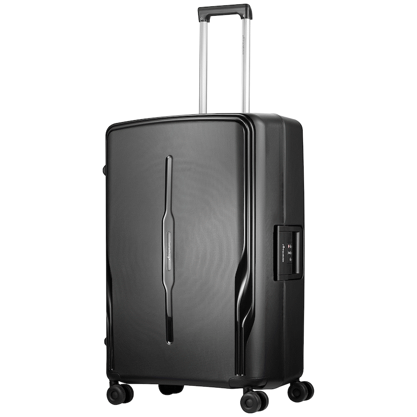 Travelwize Clipper PP 75cm 4-Wheel Spinner Luggage Black - Image 2