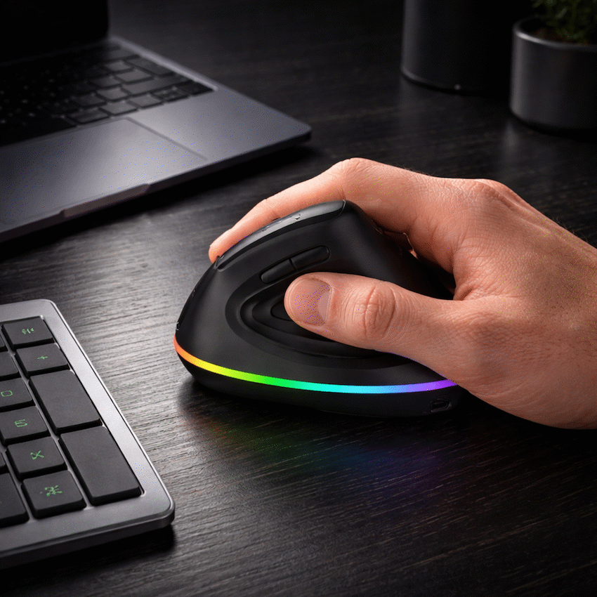 VolkanoX Aether Series Wireless Mouse With RGB - Image 3