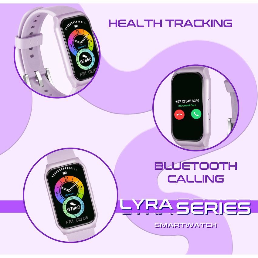 Amplify Lyra Series Smartwatch - Purple - Image 3