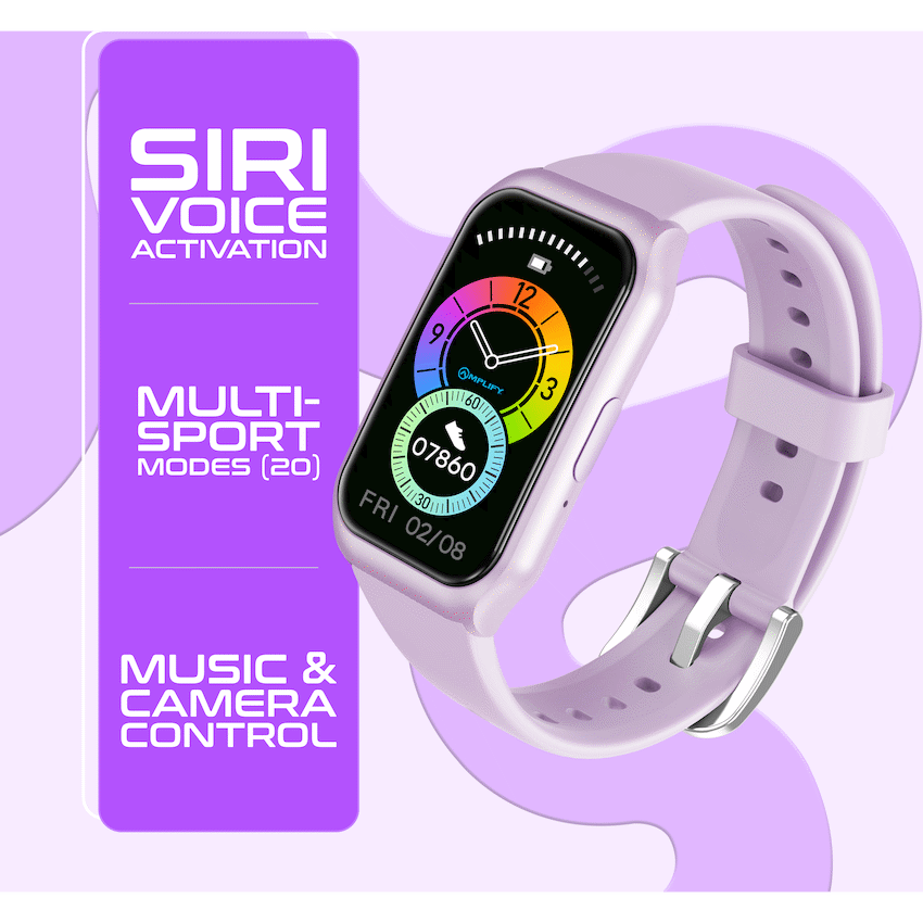 Amplify Lyra Series Smartwatch - Purple - Image 4
