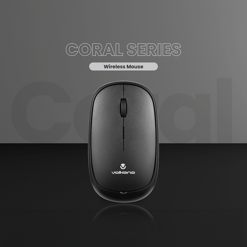 Volkano Coral series Bluetooth Wireless Mouse - Black - Image 5