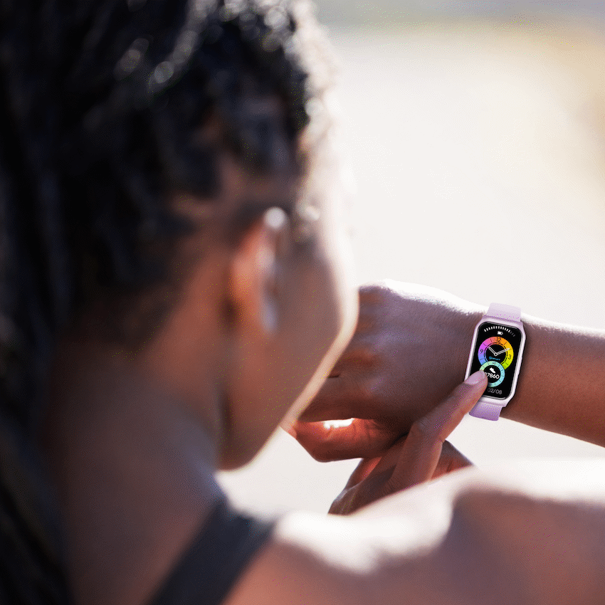 Amplify Lyra Series Smartwatch - Purple - Image 5