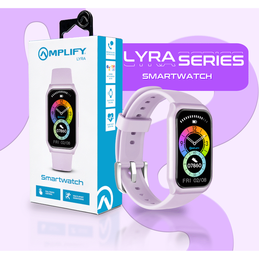 Amplify Lyra Series Smartwatch - Purple - Image 6