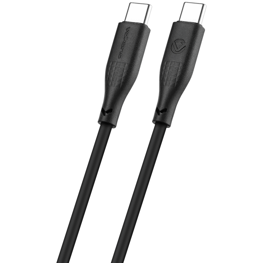 Volkano Nova Series USB C to USB C 100W 1.2m TPE cable-Black - Image 7