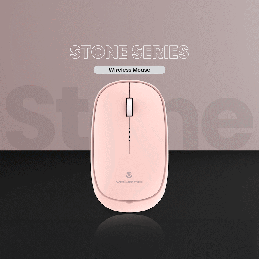 Volkano Coral series Bluetooth Wireless Mouse - Pink - Image 8