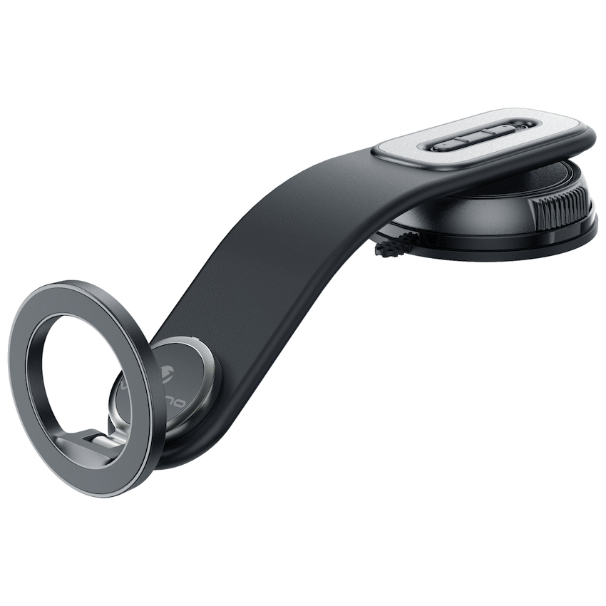 Volkano Arcmount Bendable Dash Mount Magnetic Phone Holder - Black - Image 9
