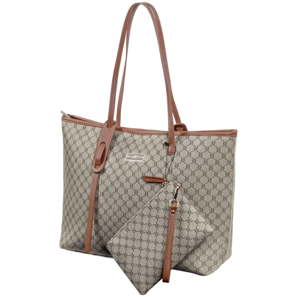 Supanova Zafira 15.6" Laptop Tote Bag Brown