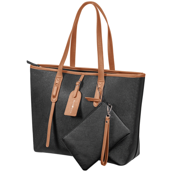 Supanova Elara Ladies 15.6" Laptop Tote Bag Black