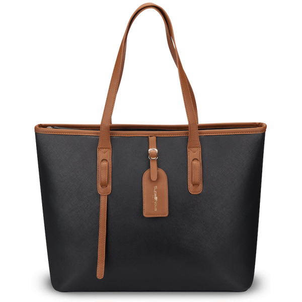 Supanova Elara Ladies 15.6" Laptop Tote Bag Black