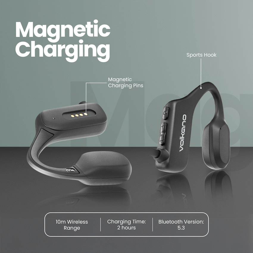 Volkano Pace Series Open-ear Bone Conduction Headphone - Image 4