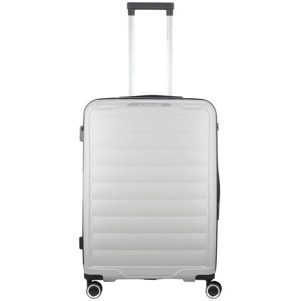 Travelwize Ibiza PP 4-Wheel Spinner 65cm Luggage - Grey