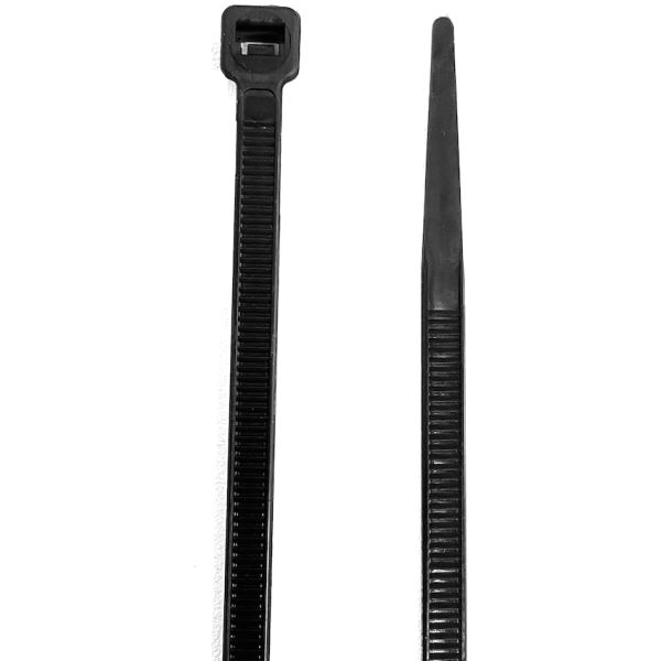 Ellies Cable Tie 4.8mm X 200mm - 50 PACK SIZE - BK