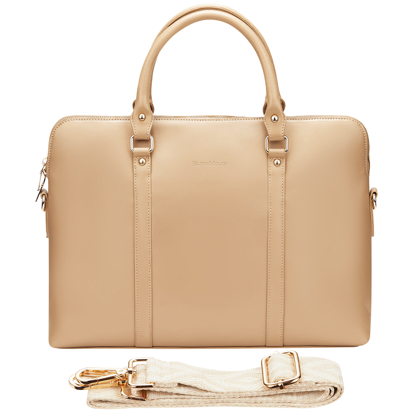 Supanova Azura Ladies 15.6" Laptop Tote Bag Taupe