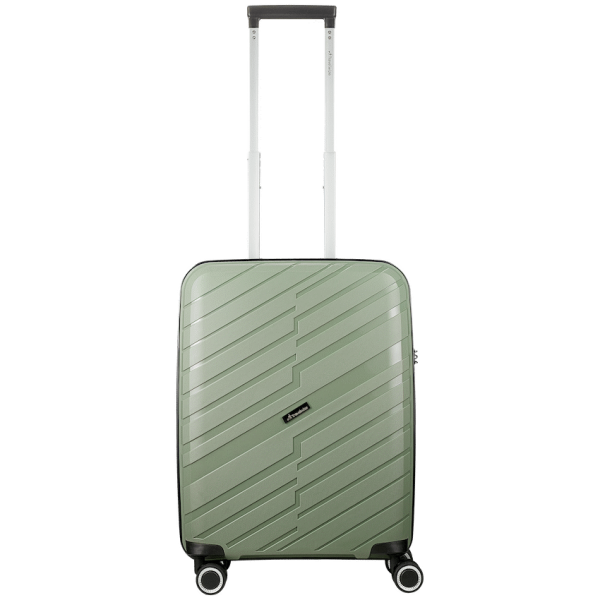 Travelwize  Java PP 4-Wheel Spinner 55cm Luggage Military