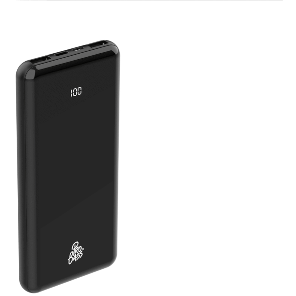 Pro Bass ChargeMax 2 10 000mAh power bank - Black