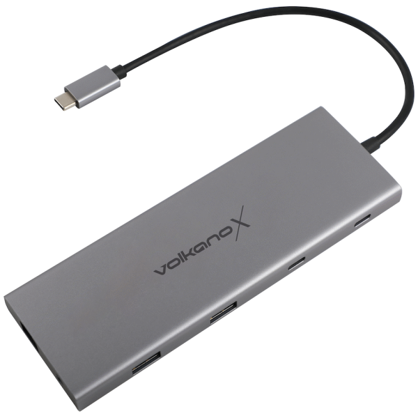 Volkano X Core series 12 in 1 USB-C Multiple Port Adaptor