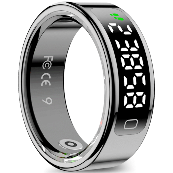 Volkano Ring Series Ring Pro Smart Ring with Charging Case - 20.7mm