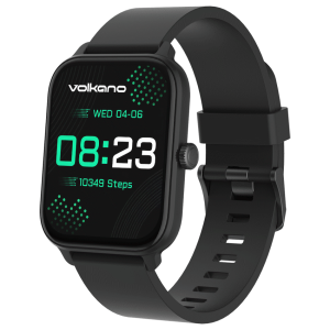 Volkano Linea Series Ultra-Slim Smartwatch - Black