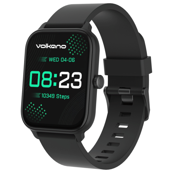 Volkano Linea Series Ultra-Slim Smartwatch - Black