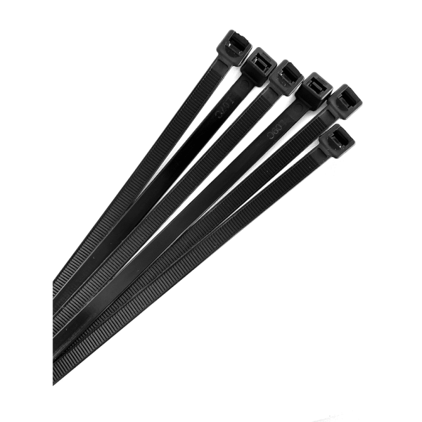 Ellies Cable Tie 7.9mm X 400mm - 50 PACK SIZE - BK