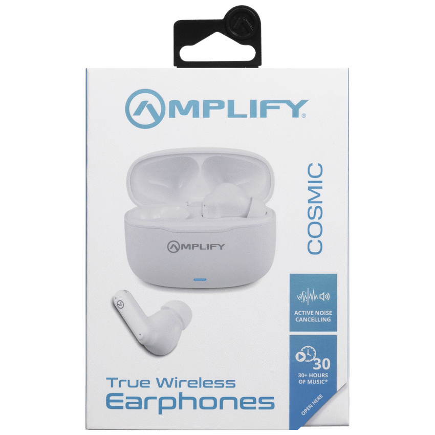 Amplify Cosmic Series ANC TWS Earphone - White - Image 13