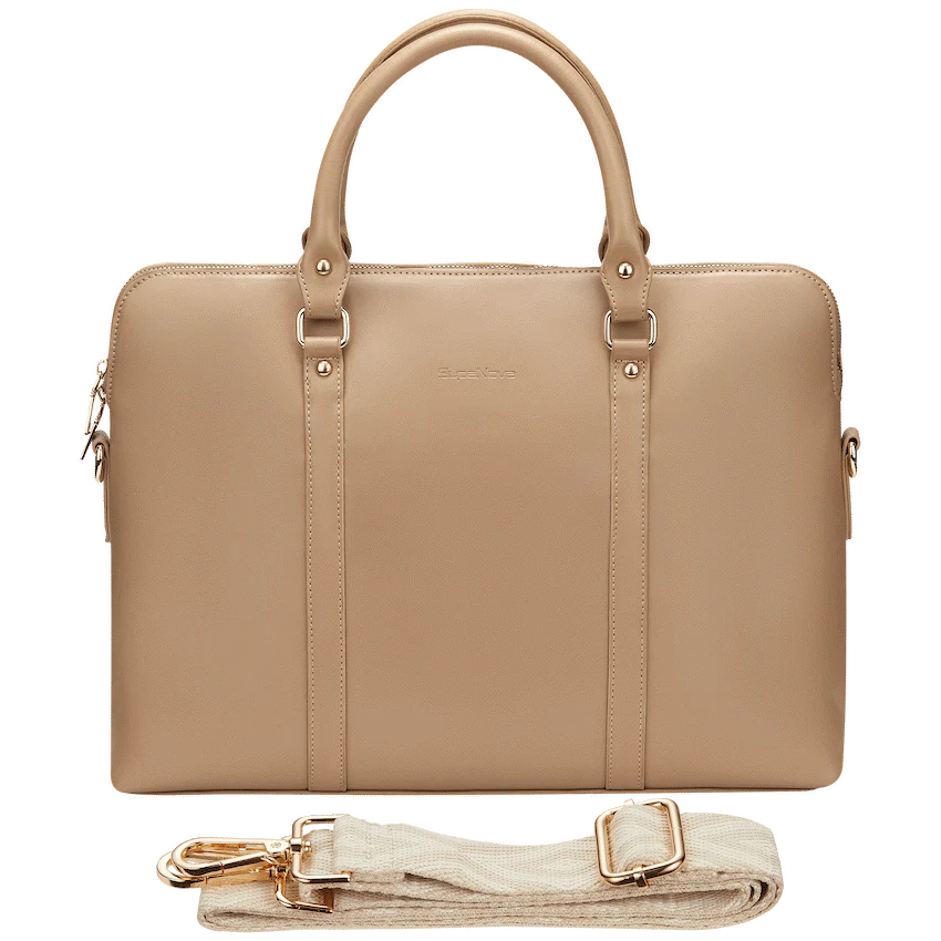 Supanova Azura Ladies 15.6" Laptop Tote Bag Taupe - Image 2