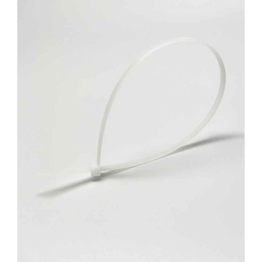 Ellies Cable Tie 4.8mm X 300mm - 100 PACK SIZE - WT - Image 2