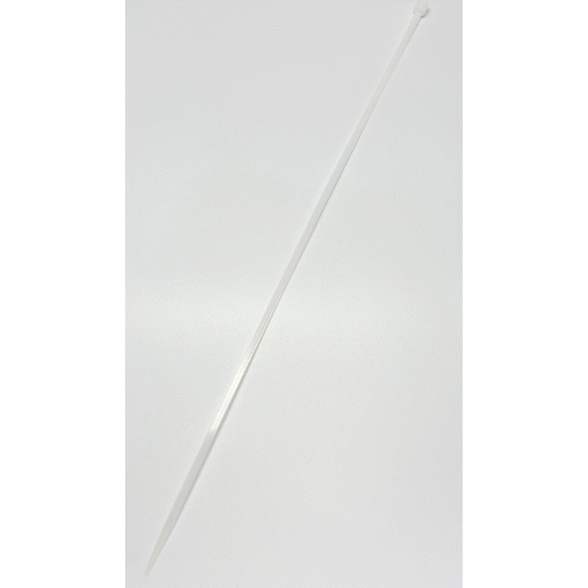 Ellies Cable Tie 4.8mm X 400mm - 20 PACK SIZE - WT - Image 2