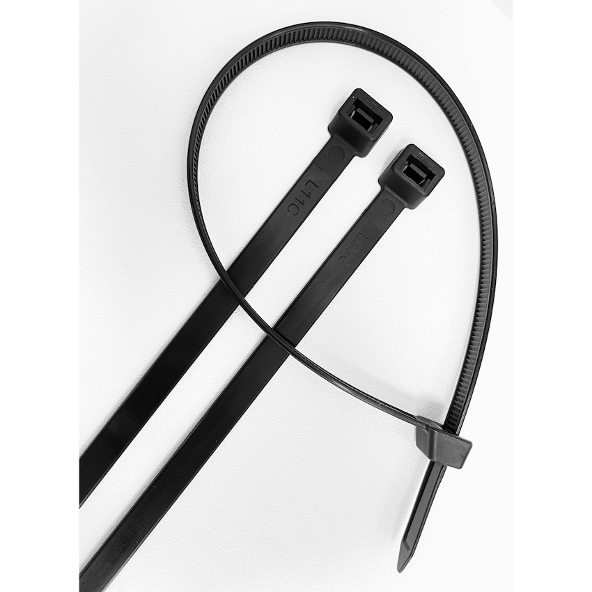 Ellies Cable Tie 7.9mm X 400mm - 20 PACK SIZE - BK - Image 2