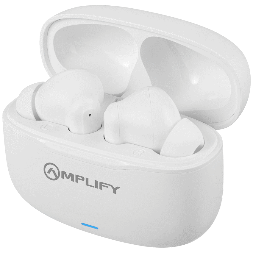 Amplify Cosmic Series ANC TWS Earphone - White - Image 3